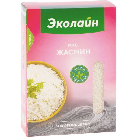 Рис Эколайн Жасмин, 800 г