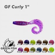 Приманка «Green Fish» Curly 1-25-2, 2.5 см, 2х15 шт
