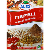

Перец черныйг.орошек "ALEX" 15г.