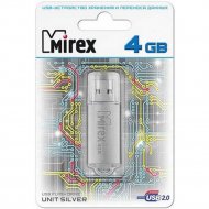 USB флэш-накопитель «Mirex» 13600-FMUUSI04, 4GB.
