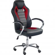 Кресло компьютерное «Halmar» Scroll, черно-красно-серый