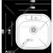 Кухонная мойка «Zorg Sanitary» ZCL 4848, микродекор