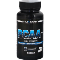 

Аминокислота "IRONMAN BCAA+"(60 капс)