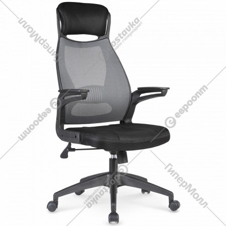 Кресло компьютерное «Halmar» Solaris, черно-серый