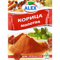 

Корица молотая "ALEX" 15г.
