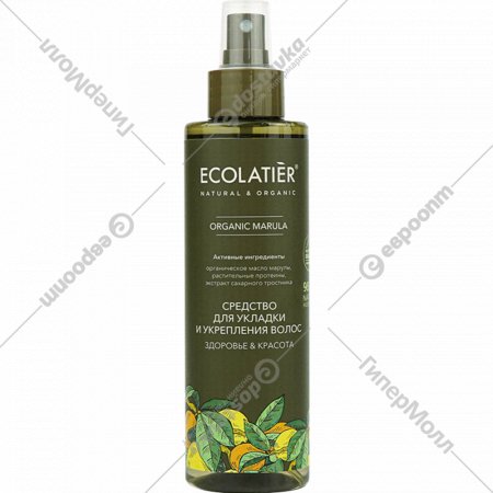 Средство для волос «Ecolatier» Green Marula, Здоровье&Красота, 200 мл