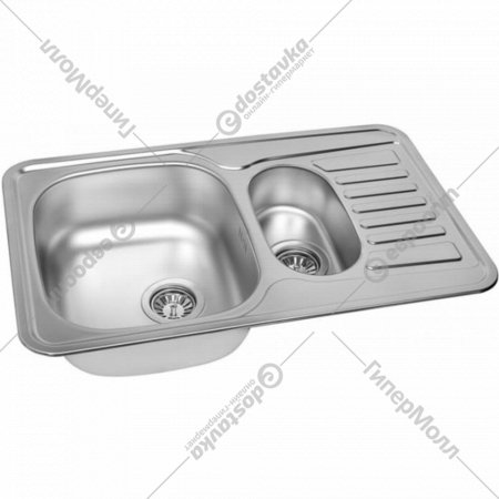 Кухонная мойка «Zorg Sanitary» ZCL 7848-2, микродекор