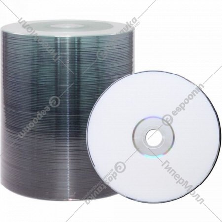 Компакт-диск CD-R «Mirex», Printable Inkjet, 700 Мб, 100шт.