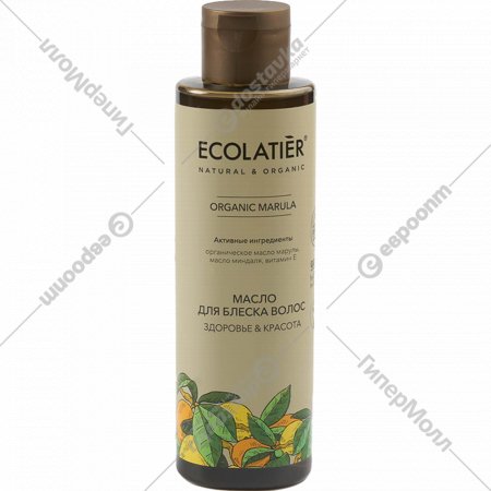 Масло для волос «Ecolatier» Green Marula, Здоровье&Красота, 200 мл