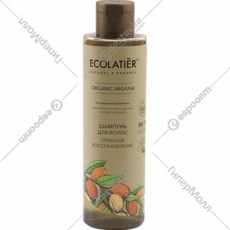 Шампунь для волос «Ecolatier» Green Argana, Глубокое восстановление, 250 мл
