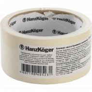Клейкая лента «HanzKoger» бумажная, 50 мм/20 м