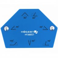 Магнитная струбцина для сварки «Hogert» HT3B656, 120х90х18