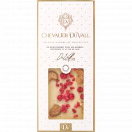Шоколад белый «Chevalier Duvall» с кешью, малиной и брусникой, 100 г
