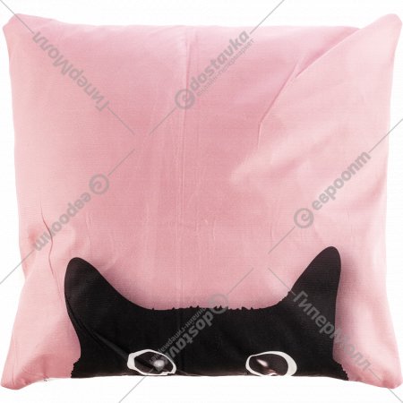 Подушка декоративная «Print» розовая, 45х45 см