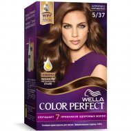 Крем-краска для волос «Wella Color Perfect» шоколад с карамелью, 5/37.