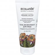 Гель-эксфолиант для лица «Ecolatier» Cactus, Гладкость и красота, 100 мл