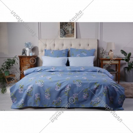 Комплект постельного белья «Ночь Нежна» 70141-1, 2 сп, евро, 70х70