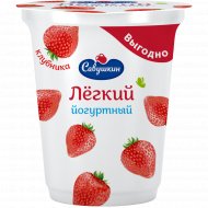 Йогуртный продукт «Ласковое лето» Легкий, клубника, 1.5%, 350 г