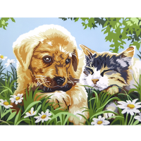 

Живопись"ЩЕНОК И КОТЕНОК"(Azart,30х40)