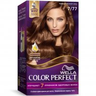 Крем-краска для волос «Wella Color Perfect» темный лесной орех, 7/77.