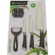 Набор кухонных ножей «Ambition» Pure Line, 8320358, 5 предметов