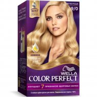 Стойкая крем-краска для волос «Wella Color Perfect» светло-русый, 9/0.