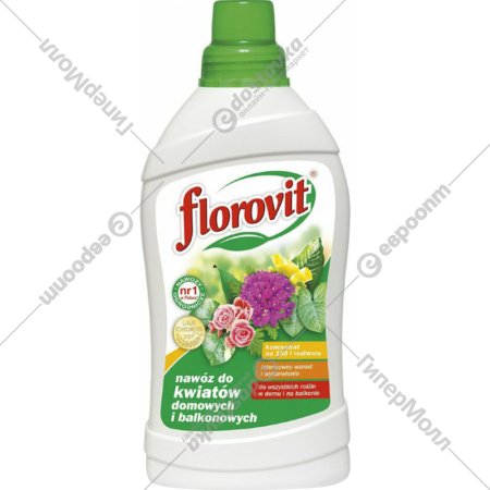Удобрение «Florovit» Для комнатных и балконных цветов, жидкое 1 кг