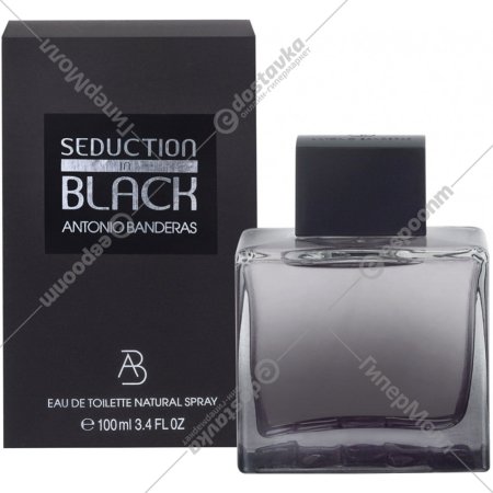 Туалетная вода «Antonio Banderas» Seduction In Black, 100мл