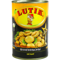 

Шампиньоны "ЛЮТИК" (целые,ж/б)Китай400гр