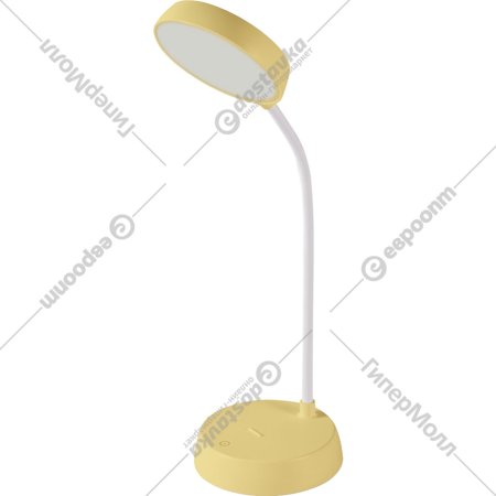 Настольный светильник «Ambrella light» DE611 YL/WH, желтый/белый