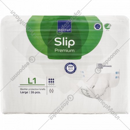 Подгузники для взрослых «Abena» Slip Premium, L1, 26 шт
