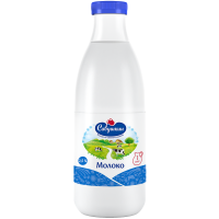 

Молоко "У/ПАСТЕРИЗОВАННОЕ"2.5% (п/бут)1л