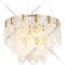Подвесная люстра «Ambrella light» TR5388/12 GD/FR, золото/белый