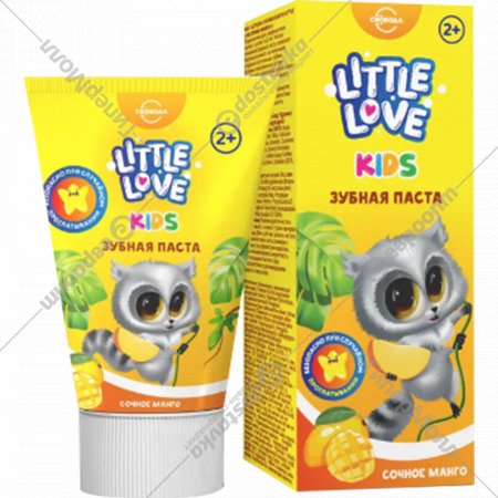 Детская зубная паста «Свобода» Little love kids, сочное манго, 62 г