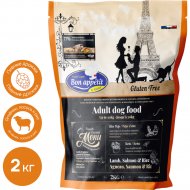 Корм для собак «Bon Appetit» Adult, для всех пород с чувствительным пищеварением, с ягненком и рисом, 2 кг