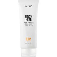 Солнцезащитный крем для лица, шеи, рук «Nacific» Fresh Herb Origin Sun Block SPF50+, с календулой, 50 мл
