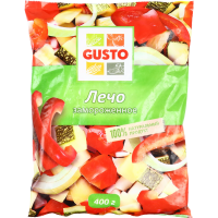 

Лечо "GUSTO" (заморожен.) 400гр