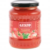 Томаты «Gusto» неочищенные, в томатном соке, 680 г