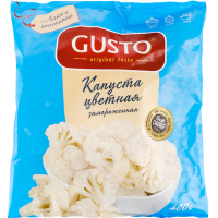 

Цветная капуста "GUSTO"(заморожен.)400гр
