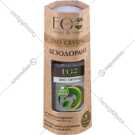 Дезодорант для тела «Ecolab» DEO CRYSTAL Натуральный, 50 мл