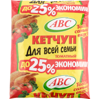 

Кетчуп"АВС"(Для всей семьи,томат)600г