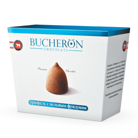 Конфеты «Bucheron» трюфель с цельным фундуком, 175 г