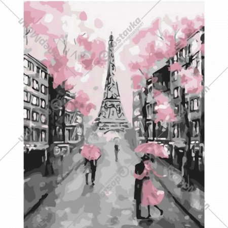 Картина по номерам «Azart» Париж, 30х40 см