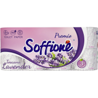 

Бумага туал."SOFFIONE LAVENDER"(3сл.8шт)