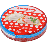 

Сыр плавл."ЕЖЕДЕНЬ"(секторы,ассорти)130г
