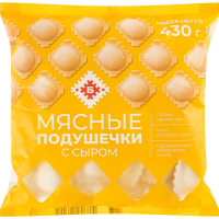 

Подушечки "МЯСНЫЕ ПОДУШЕЧКИ С СЫРОМ"430г