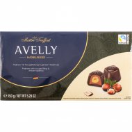Конфеты шоколадные «Maitre Truffout» Avelly, с нугой и цельным фундуком, 150 г