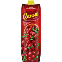 

Морс "СОЧНЫЙ МОРС"(клюквенный) 1л