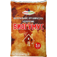 

Удобрение"БИОГУМУС" (орган нат) 5л