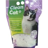 Наполнитель для туалета «Clean Cat» силикагелевый, лаванда, 3.8 л